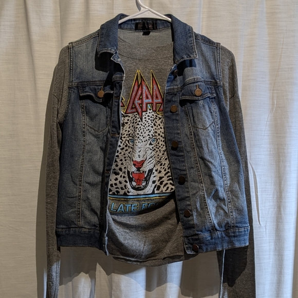 Jean Jacket Vest Excellent Condition Bin W - Picture 7 of 7